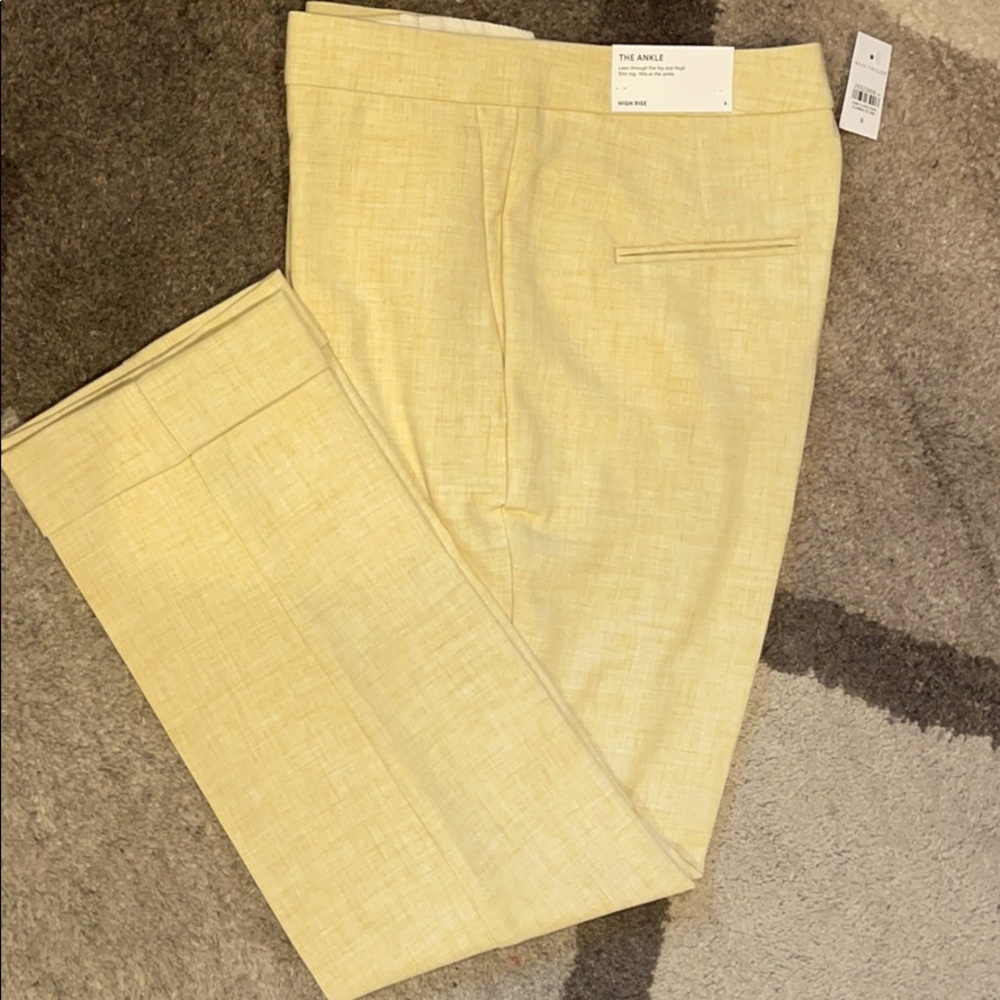 NWT Ann Taylor ankle pant, cuffed, size 8